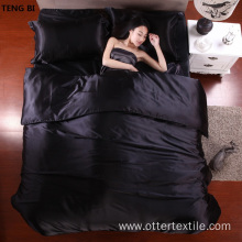 hotel home luxury satin comforter bedding Set